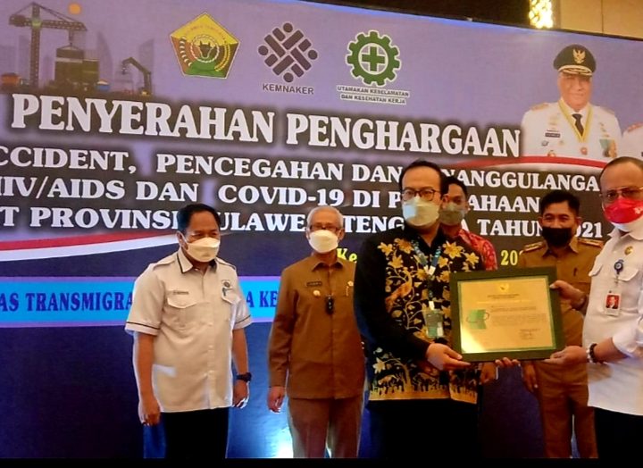 24 Perusahaan di Sulawesi Tenggara Peroleh Penghargaan K3 dari Menaker