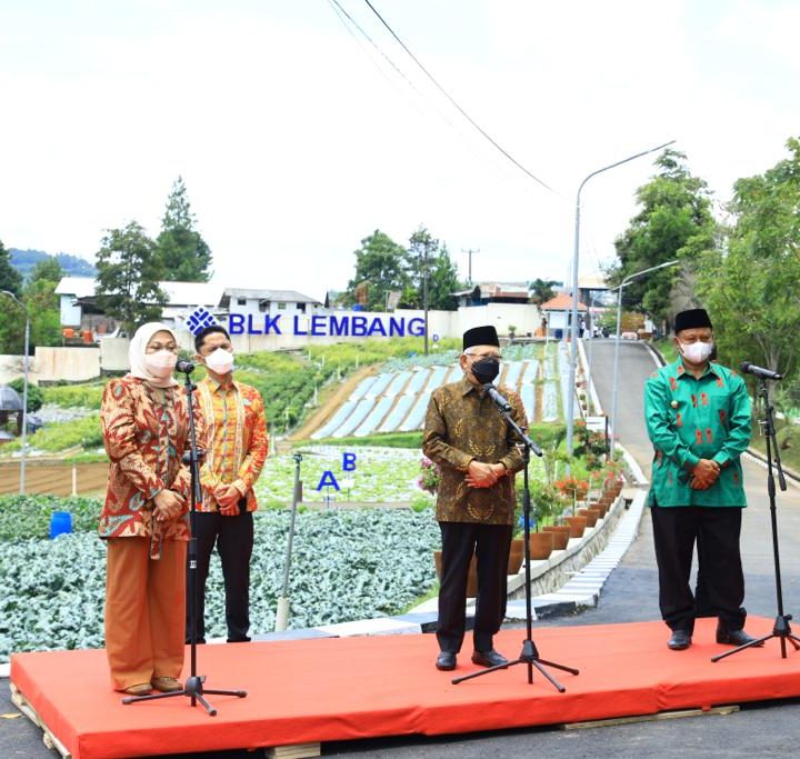 Inilah Pesan Wapres Ma’ruf Amin Saat Kunjungi BPVP Lembang