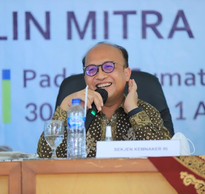 Sekjen Kemnaker Harapkan Peran Forwaker Dalam Membangun Informasi Ketenagakerjaan