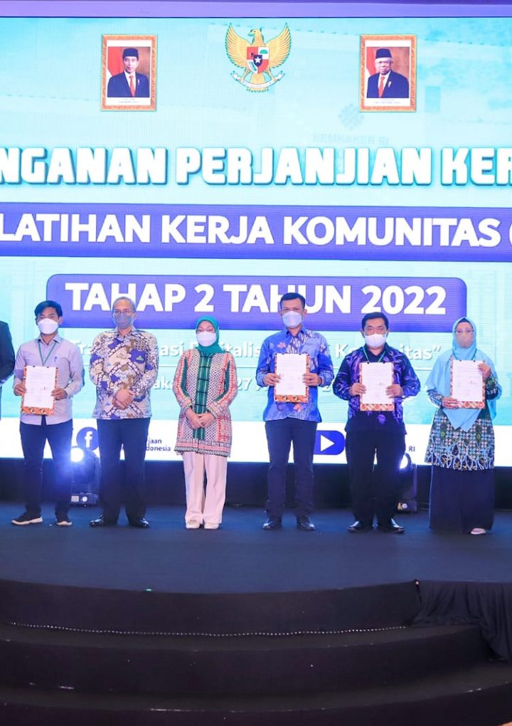 300 Lembaga Teken PKB Bangun BLK Komunitas pada 2022