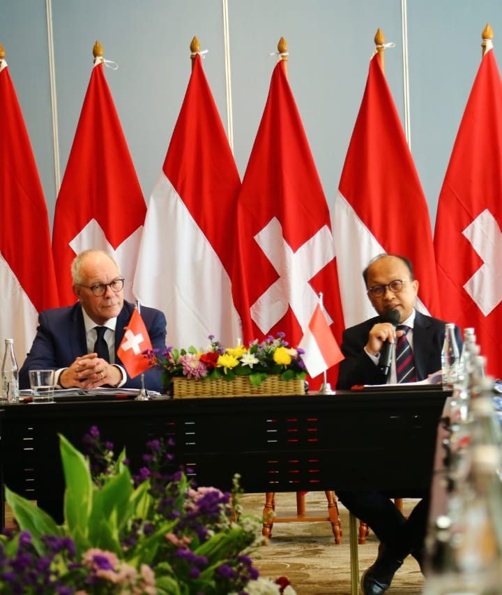 Indonesia dan Swiss Tandatangani Roadmap Kerja Sama Tripartit