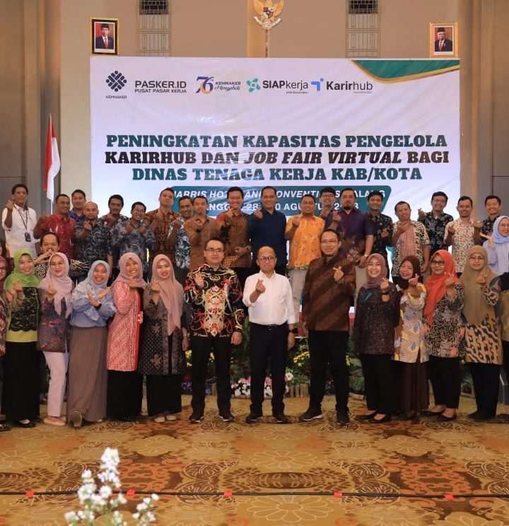Kemnaker Tingkatkan Kapasitas Pengelola Karirhub dan Job Fair Virtual bagi Disnaker Kabupaten/Kota